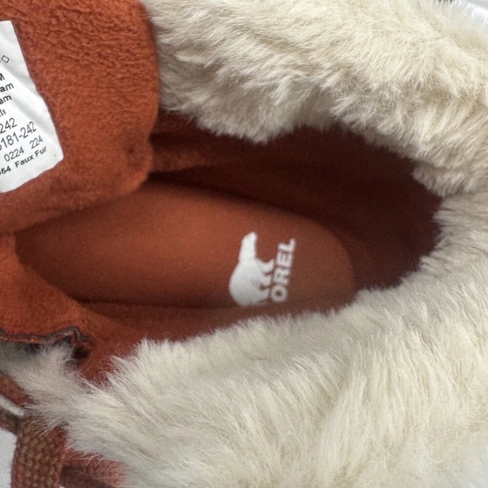 Sorel ONA AVE Alpine WP Fleece Lined Waterproof Leather Boots US SIZE 5 - Picture 10 of 10